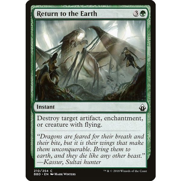 Magic: The Gathering Return to the Earth (210) Lightly Played
