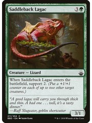 Magic: The Gathering Saddleback Lagac (211) Lightly Played