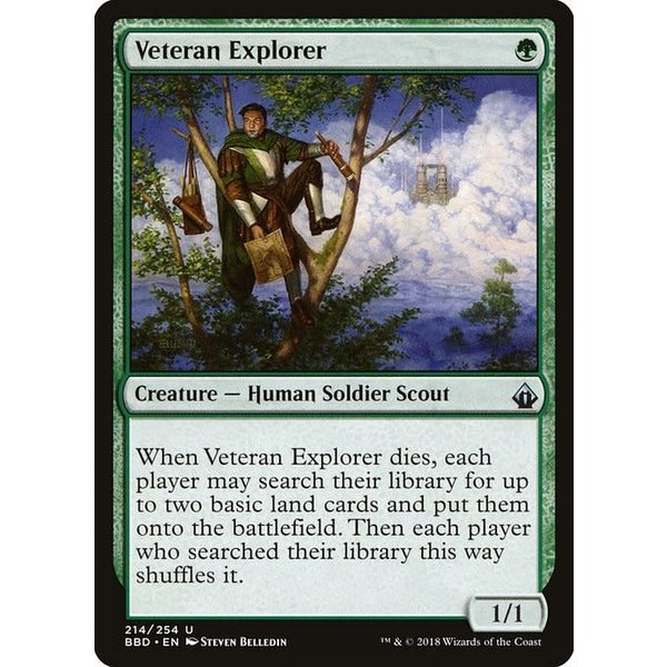 Magic: The Gathering Veteran Explorer (214) Lightly Played