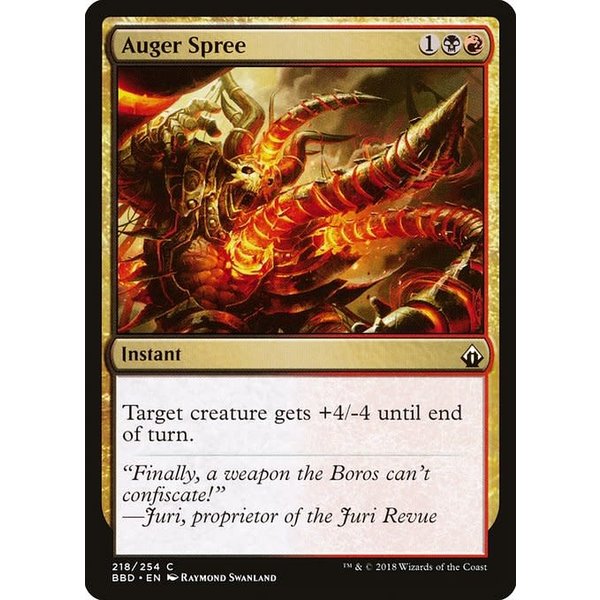 Magic: The Gathering Auger Spree (218) Lightly Played