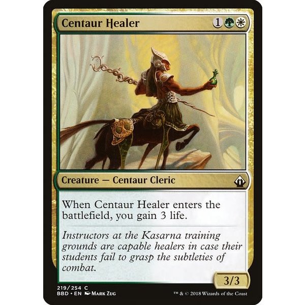 Magic: The Gathering Centaur Healer (219) Lightly Played