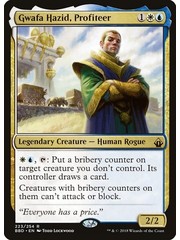 Magic: The Gathering Gwafa Hazid, Profiteer (223) Lightly Played Foil