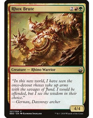 Magic: The Gathering Rhox Brute (227) Lightly Played