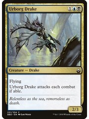 Magic: The Gathering Urborg Drake (231) Lightly Played