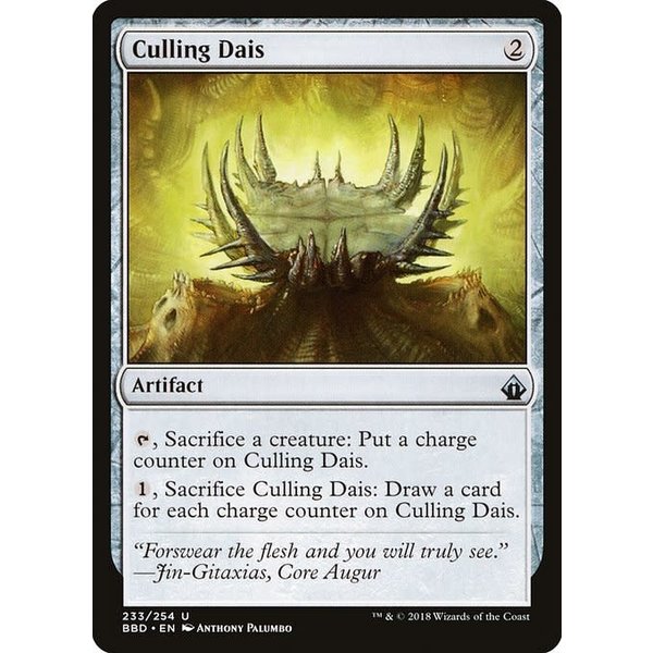 Magic: The Gathering Culling Dais (233) Lightly Played