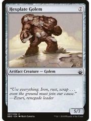 Magic: The Gathering Hexplate Golem (237) Lightly Played