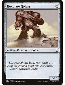Magic: The Gathering Hexplate Golem (237) Lightly Played