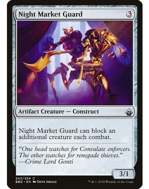 Magic: The Gathering Night Market Guard (242) Lightly Played