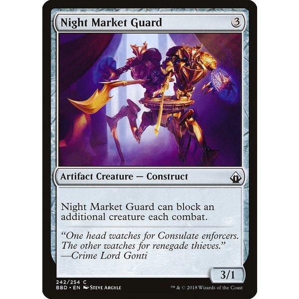 Magic: The Gathering Night Market Guard (242) Lightly Played