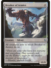 Magic: The Gathering Breaker of Armies (003) Heavily Played