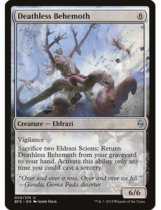 Magic: The Gathering Deathless Behemoth (005) Damaged