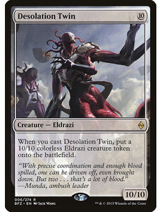 Magic: The Gathering Desolation Twin (006) Heavily Played