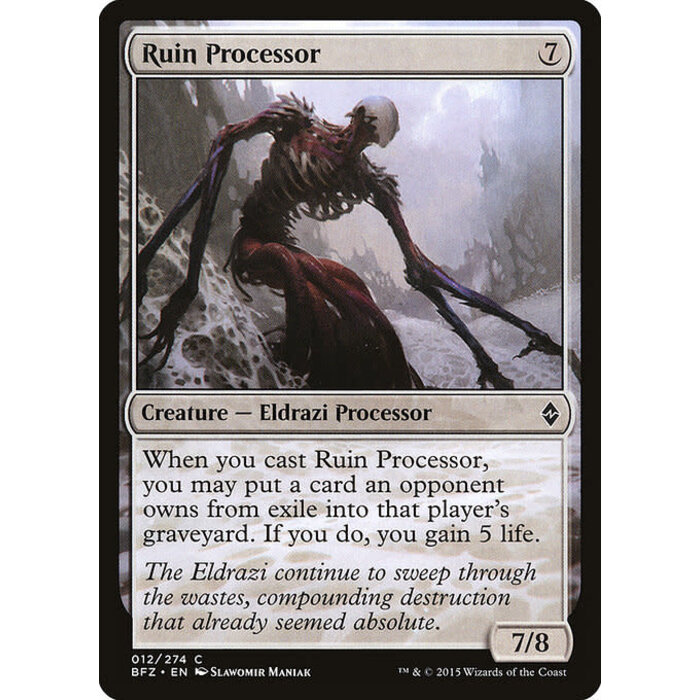 Magic: The Gathering Ruin Processor (012) Lightly Played Foil