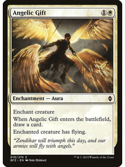 Magic: The Gathering Angelic Gift (019) Moderately Played