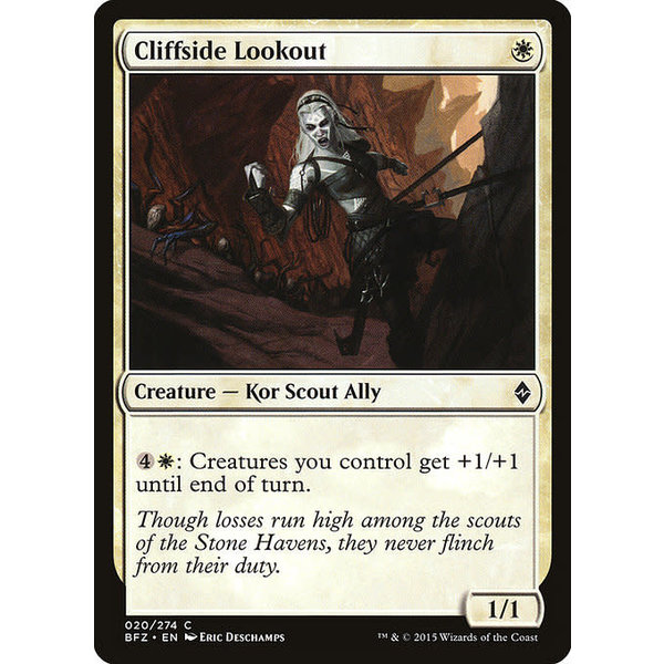 Magic: The Gathering Cliffside Lookout (020) Moderately Played