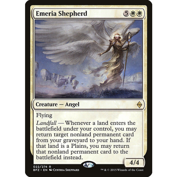 Magic: The Gathering Emeria Shepherd (022) Damaged