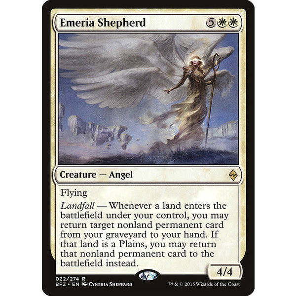 Magic: The Gathering Emeria Shepherd (022) Heavily Played