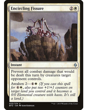 Magic: The Gathering Encircling Fissure (023) Moderately Played