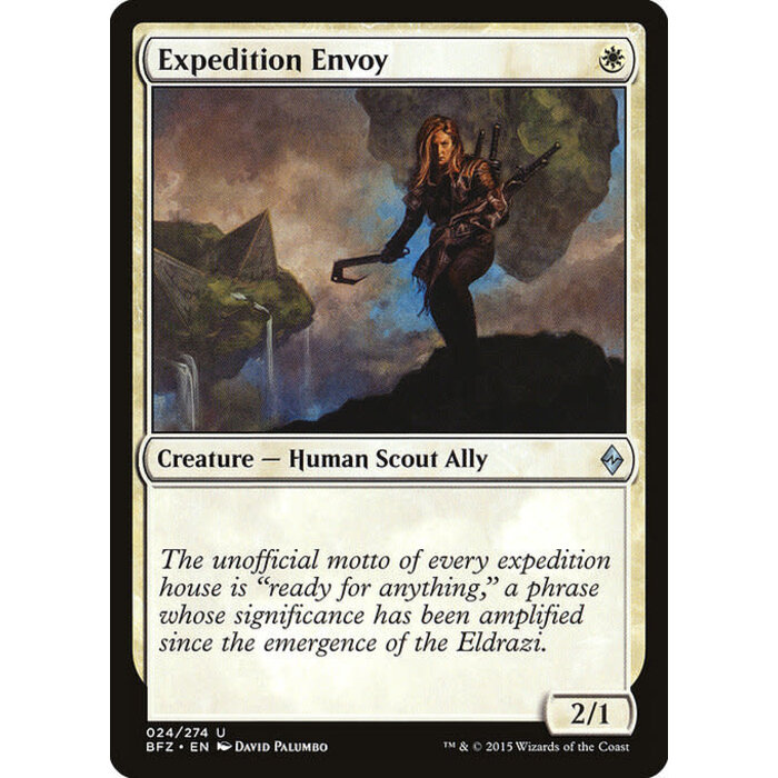 Magic: The Gathering Expedition Envoy (024) Heavily Played Foil