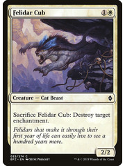 Magic: The Gathering Felidar Cub (025) Lightly Played