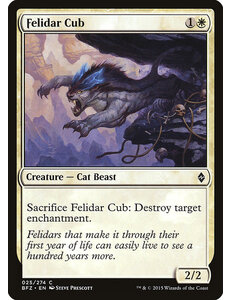 Magic: The Gathering Felidar Cub (025) Lightly Played