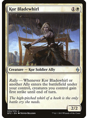 Magic: The Gathering Kor Bladewhirl (034) Lightly Played