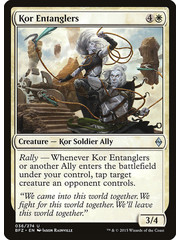 Magic: The Gathering Kor Entanglers (036) Lightly Played