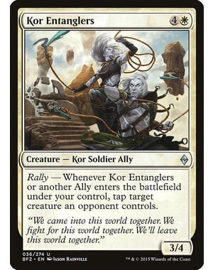 Magic: The Gathering Kor Entanglers (036) Lightly Played