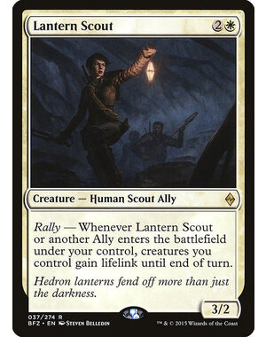 Magic: The Gathering Lantern Scout (037) Lightly Played