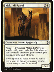 Magic: The Gathering Makindi Patrol (039) Moderately Played Foil