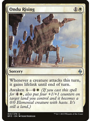 Magic: The Gathering Ondu Rising (041) Moderately Played Foil