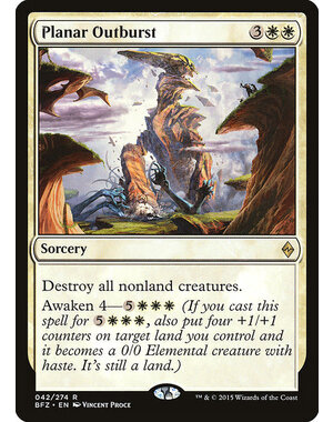 Magic: The Gathering Planar Outburst (042) Lightly Played