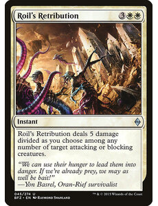 Magic: The Gathering Roil's Retribution (045) Damaged Foil