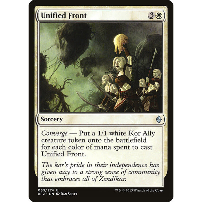 Magic: The Gathering Unified Front (053) Lightly Played