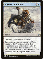 Magic: The Gathering Adverse Conditions (054) Heavily Played
