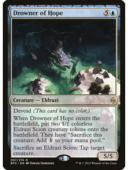 Magic: The Gathering Drowner of Hope (057) Lightly Played Foil