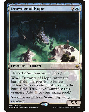 Magic: The Gathering Drowner of Hope (057) Moderately Played