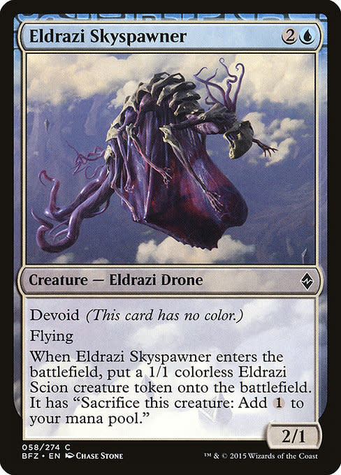 Magic: The Gathering Eldrazi Skyspawner (058) Heavily Played - Kingslayer Games Magic: The Gathering Eldrazi Skyspawner (058) Heavily Played - Kingslayer Games