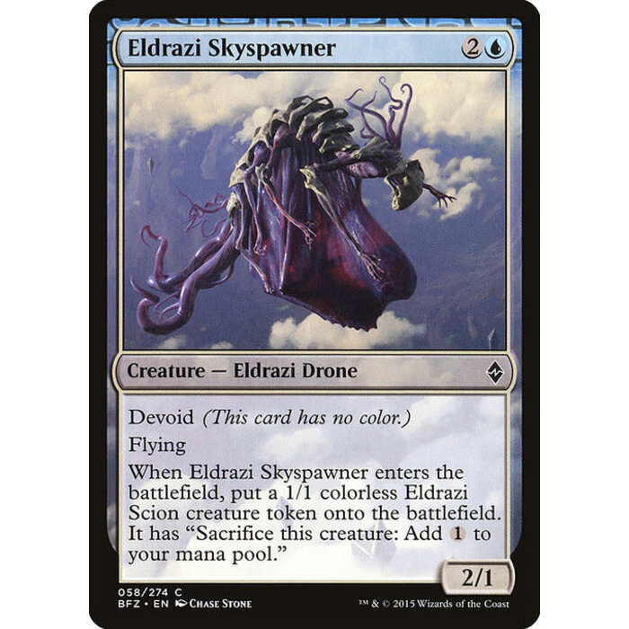 Magic: The Gathering Eldrazi Skyspawner (058) Lightly Played