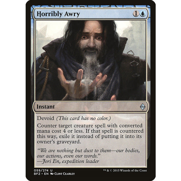 Magic: The Gathering Horribly Awry (059) Moderately Played Foil