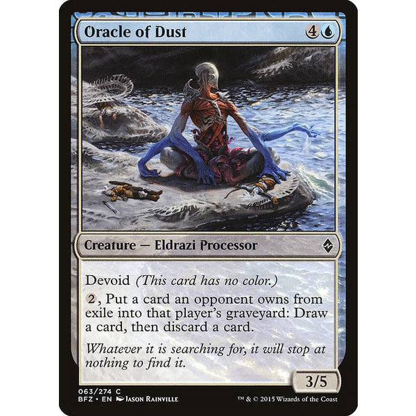 Magic: The Gathering Oracle of Dust (063) Damaged