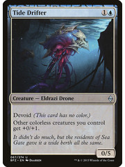Magic: The Gathering Tide Drifter (067) Heavily Played Foil