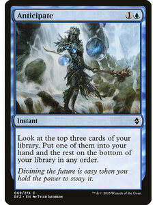 Magic: The Gathering Anticipate (069) Lightly Played