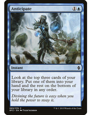 Magic: The Gathering Anticipate (069) Lightly Played
