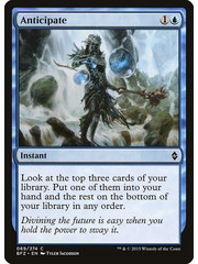 Magic: The Gathering Anticipate (069) Lightly Played Foil
