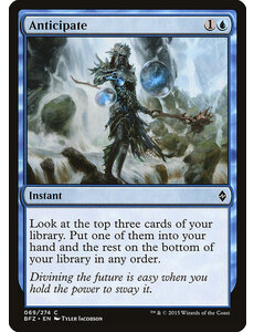 Magic: The Gathering Anticipate (069) Lightly Played Foil