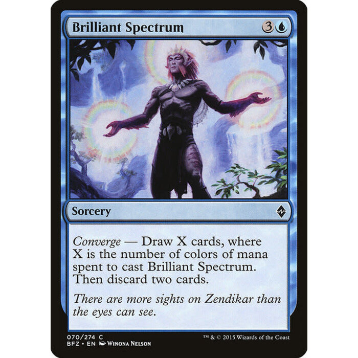 Magic: The Gathering Brilliant Spectrum (070) Moderately Played