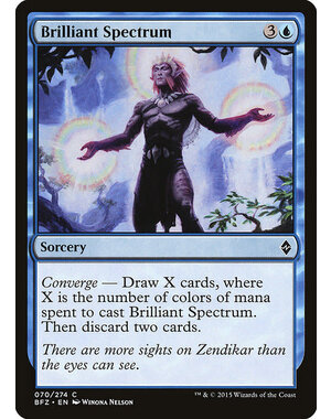Magic: The Gathering Brilliant Spectrum (070) Moderately Played Foil