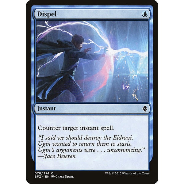 Magic: The Gathering Dispel (076) Damaged