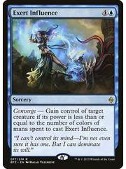 Magic: The Gathering Exert Influence (077) Lightly Played